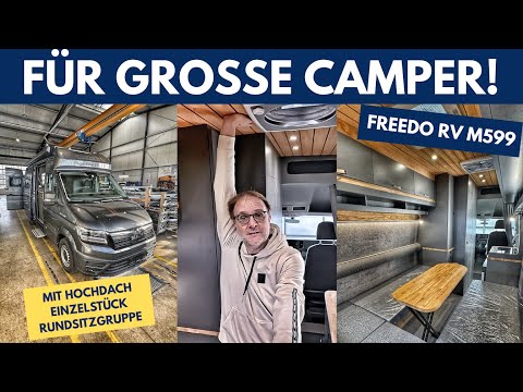 FREEDO.RV - M 599 - MAN - Stehhöhe 220cm - XL Roomtour