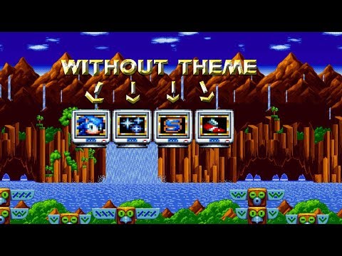 Sonic Mania - Bugs with theme of life,Super,invincibility and speed shoes