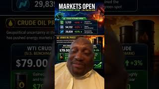 Futures opened red and green oil prices up a little Ukraine Russia conflict escalating No Iran deal