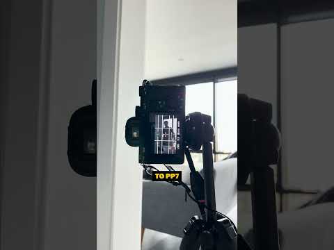 Best Sony Camera Settings for High Quality Reels #tutorial #filmmaking #videoediting