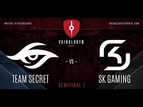 Team Secret Vs. SK Gaming GAME 1: Vainglory 8 Spring Opener EU Split 1 Week 1