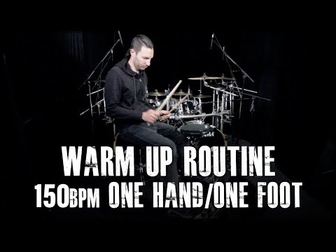 Warm Up Routine: One Hand & One Foot Stone Killer 150 BPM - James Payne