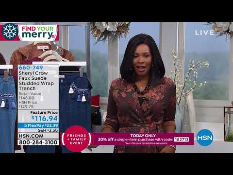 HSN | Sheryl Crow Fashions 10.17.2019 - 06 PM