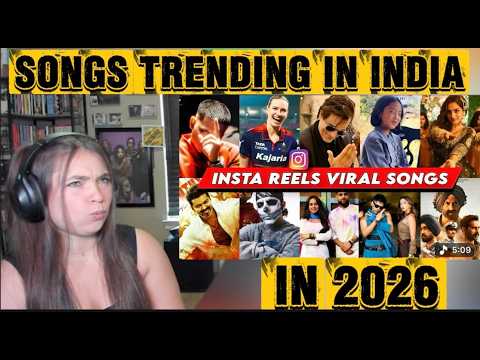 INDIA Trending Songs 2026/Instagram Reels Viral/ (Pt 1) - Songs That Are Stuck In Our Heads|REACTION