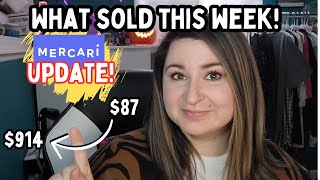 What SOLD this Week! | Update on NEW Mercari CHANGES | Reselling 2024