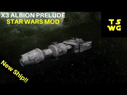 New Combat Ship!?!? X3AP Star Wars Mod - Rouge Rebel #6