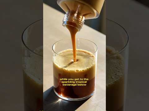 How To Make The Trifecta - A Sparkling & Tropical Coffee Drink