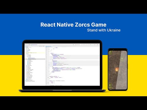 React Native Zorcs Game - Part 1 | Stand with Ukraine