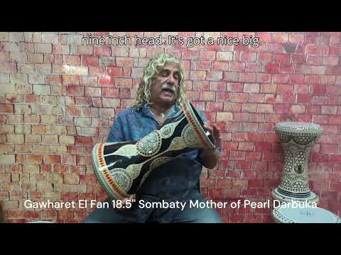 Gawharet El Fan 18.5" Sombaty Darbuka Demo | Deep Bass Power