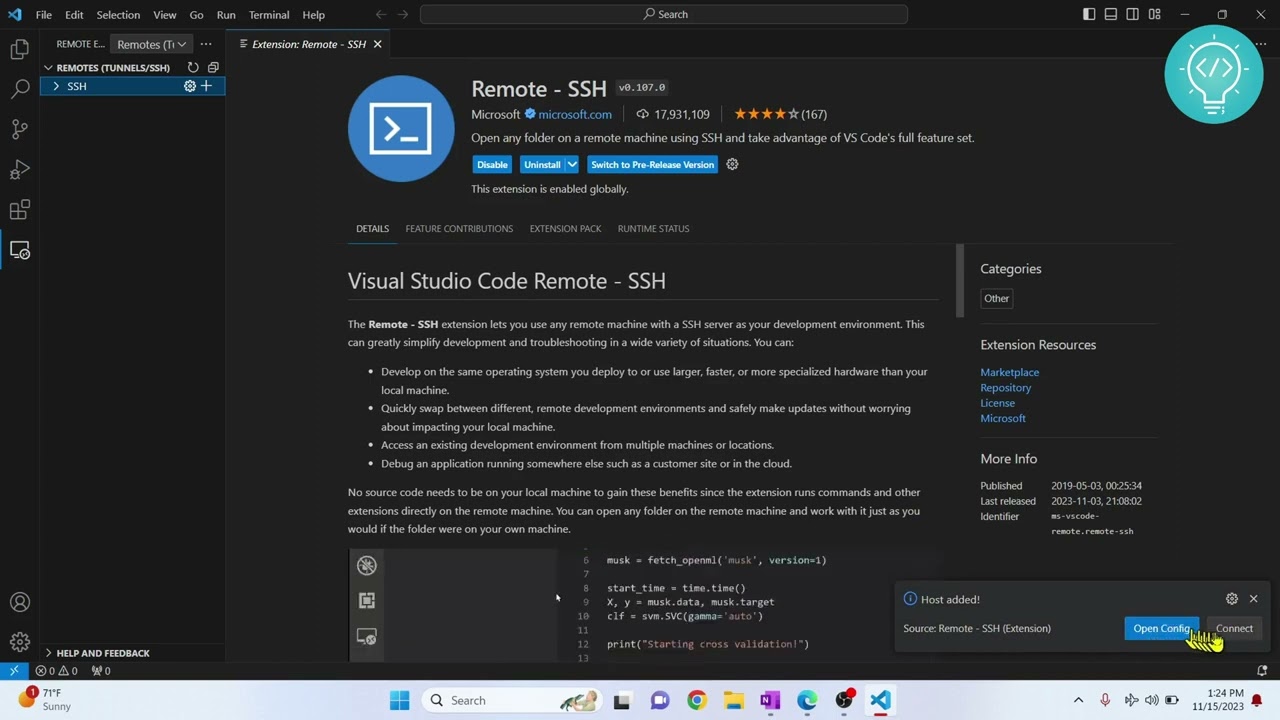 How to connect to remote server in Visual Studio Code | Remote SSH Development in VSCODE