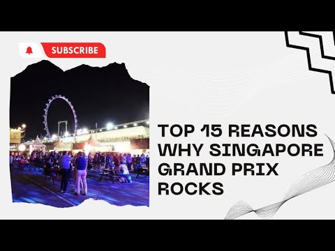 Top 15 Reasons why Singapore Grand Prix Rocks! #singapore grand prix f1 #f1 #singapore #holidays