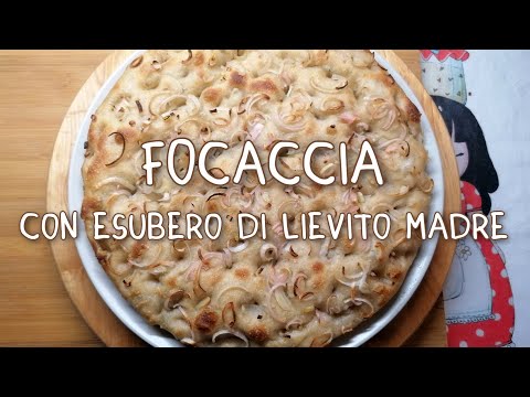 FOCACCIA PIGRA, CON ESUBERO E SENZA IMPASTO