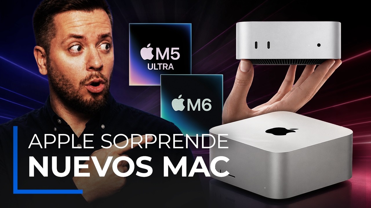 Apple presenta 2 NUEVOS Mac por sorpresa: M6 y precios más altos