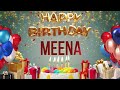 Meena Happy Birthday Meena