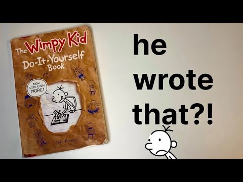 Reading Someone’s Old Diary of a Wimpy Kid Do It Yourself Book 11