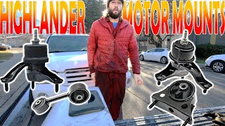 Replace Highlander Motor Mounts: The Ultimate Guide | 2002-2007