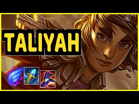 TALIYAH VS GALIO MID GAMEPLAY CHALLENGER I