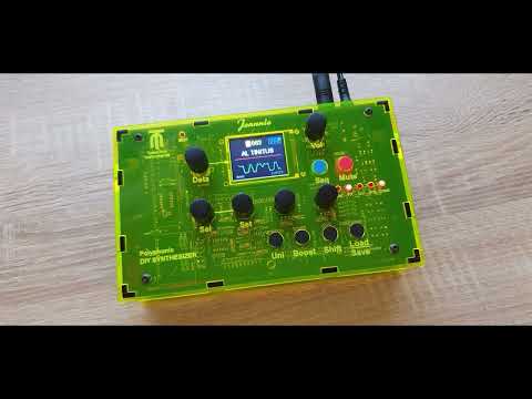 DIY Synthesizer Jeannie   Supersaw demo