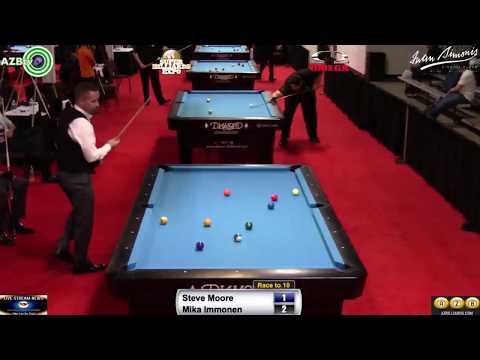 2016 Super Billiards Expo Players Championship - Stevie Moore vs Mika Immonen