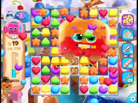 Cookie Jam Blast Level 714 - NO BOOSTERS 🍪 | SKILLGAMING ✔️