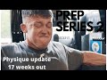 Competition Prep series 2 - 5 weeks in - UPPER / physique update.