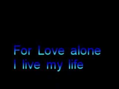 For Love Alone