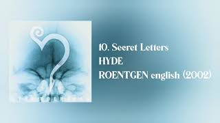 HYDE - Secret Letters [Lyrics video]