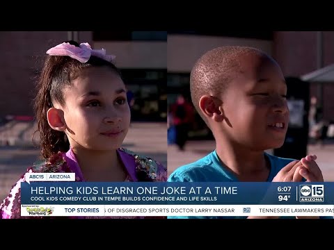 Cool Kids Comedy Club helps kids learn and build confidence one joke at a time