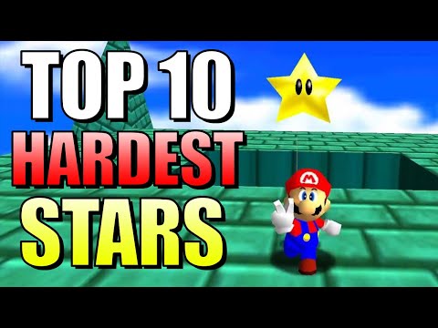 Top 10 Hardest Super Mario 64 Stars!