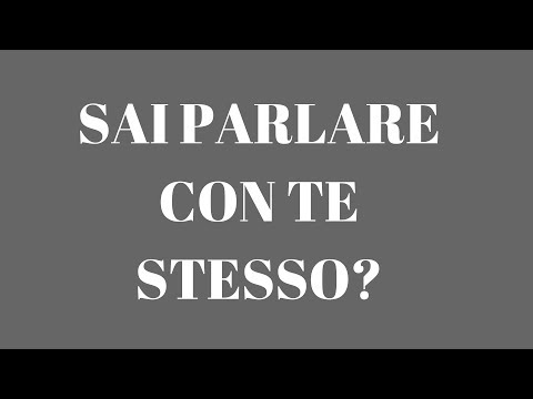 IL POTERE DEL DIALOGO INTERNO