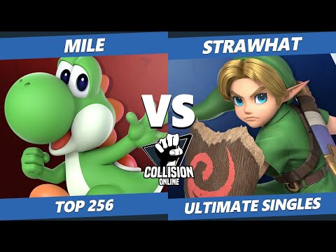 Collision Online Ultimate Top 256 - PA | MiLe (Yoshi) Vs. SJ | Strawhat (Young Link) SSBU Singles