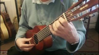 Video thumbnail for Taranta played on a Gretsch Guitalele (6 string Ukulele). Flamenco Ukulele. by MikeHollandGuitar