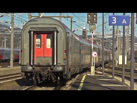 EC 113 Frankfurt Main Hbf nach Klagenfurt Hbf Abfahrt Villach Hbf in Österreich