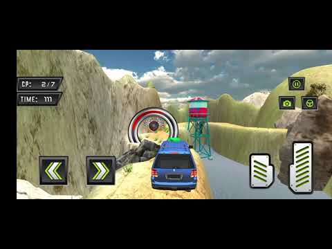 OFFroad Mountain Prado Car 4x4 Driving Simulator #1 Level 1,2and3 complete #offroad #pcgames #prado