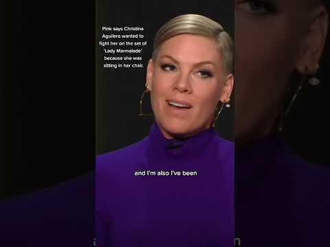 P!nk explains Christina Aguilera beef