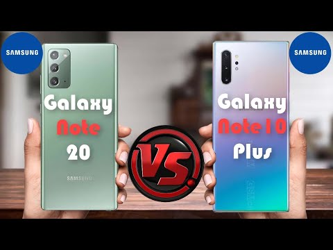 Samsung Galaxy Note 20 vs Samsung Galaxy Note 10 Plus