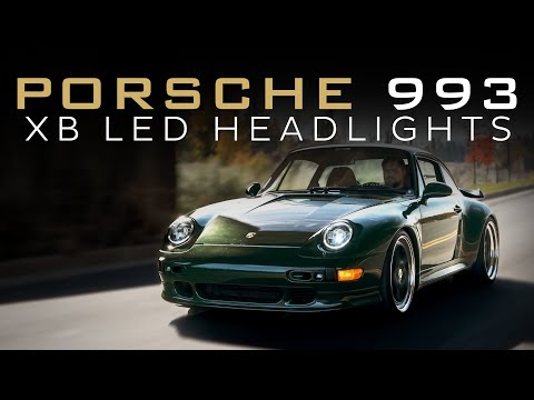 Revamp Your Classic Porsche 993 with the All New XB LED Headlights | Step-by-Step Installation 🛠️
