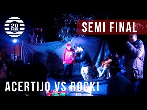 ACERTIJO vs ROCKI // 20 Barras // Clasificatoria BDM Talca // Semifinal