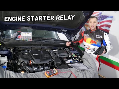 KIA OPTIMA ENGINE STARTER RELAY LOCATION REPLACEMENT, KIA OPTIMA NOT STARTING