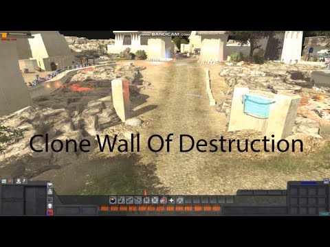 Clone Wall Of Destruction (Men Of War Assault Squad 2 Star Wars Galaxy At War Mod)