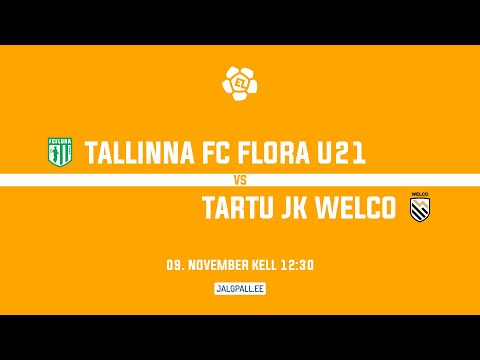 Tallinna FC Flora U21 - Tartu JK Welco | Esiliiga 2025
