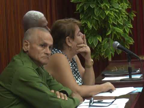 Sesión del Consejo Provincial de Gobierno en Sancti Spíritus