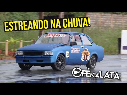 ESTREANDO CHEVETTE AP2.0 TURBO NA CHUVA!