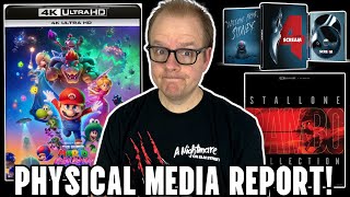 New RAMBO 4K Collection, Mario Galaxy, And Scream 4 4K Steelbook! | The Physical MEDIA Report #310