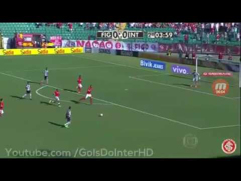 Figueirense 1 x 2 Internacional Gols