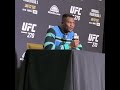 Francis Ngannou says he KO’d Ciryl Gane in sparring ? | #Shorts