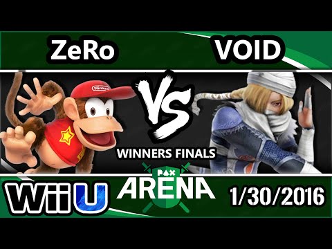 PAX South Arena - 2GG | Void (Sheik) Vs. TSM | Zero (Diddy) SSB4 WF - Smash Wii U - Smash 4
