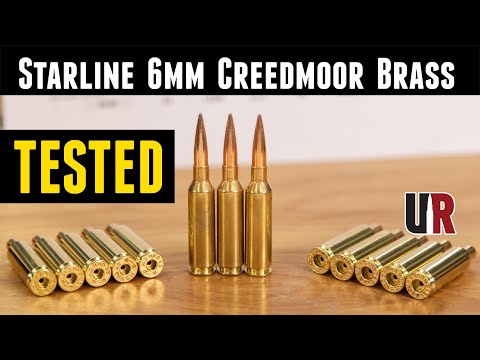 TESTED: Starline 6mm Creedmoor Brass  (Large and Small Primer)