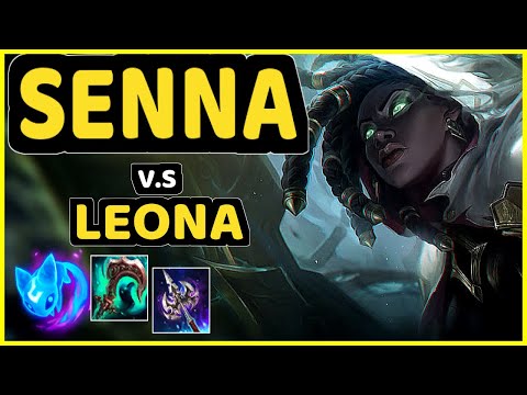 RIYEV (SENNA) vs LEONA - BOTTOM SUPPORT GAMEPLAY - BR Ranked GRANDMASTER