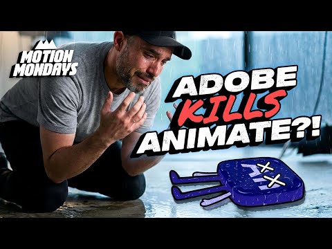Adobe Reverses Animate’s Death + Blender’s 2026 Roadmap | Motion Mondays